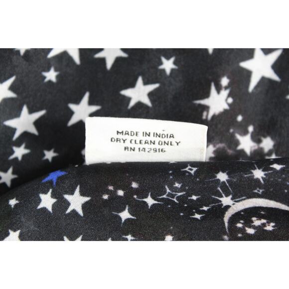 Lily and Lionel 100% silk celestial scarf moon stars astrology constellations - Picture 5 of 6